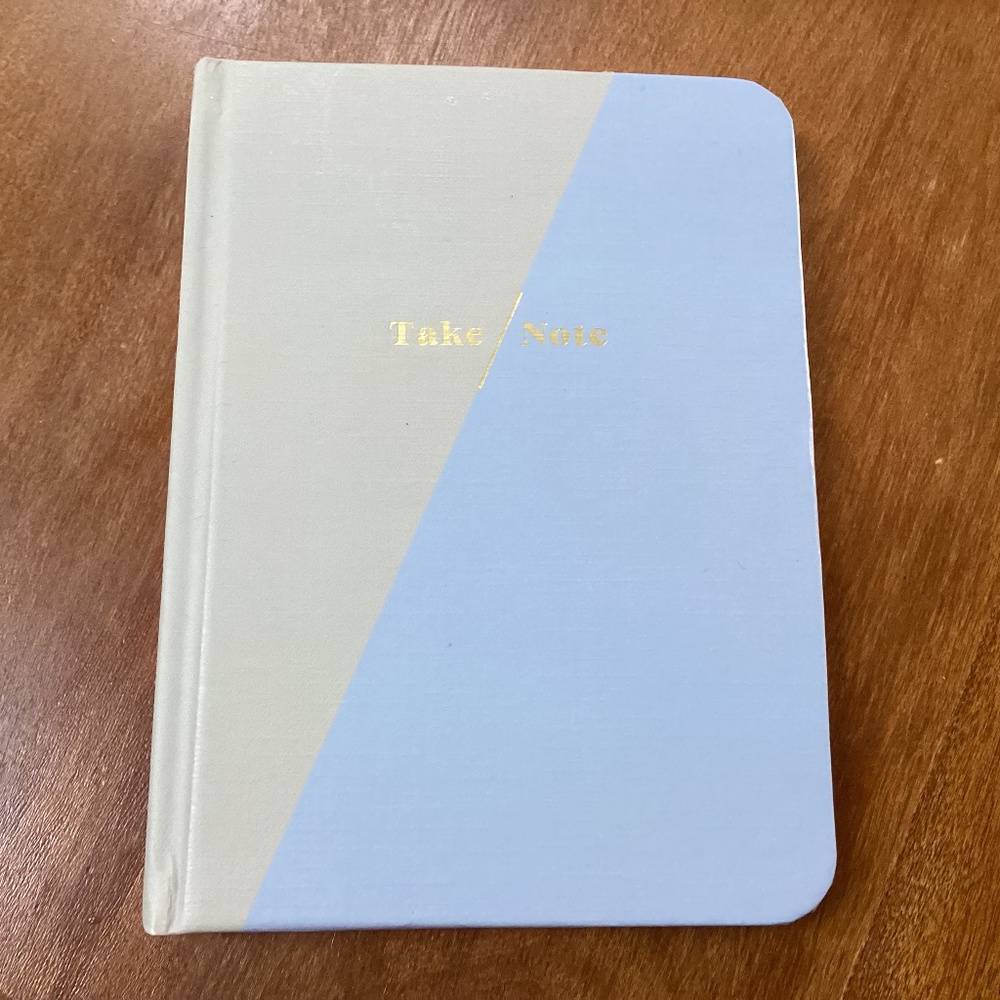 Caliber Hard Cover Take/Note Journal 120 Lined Pages New